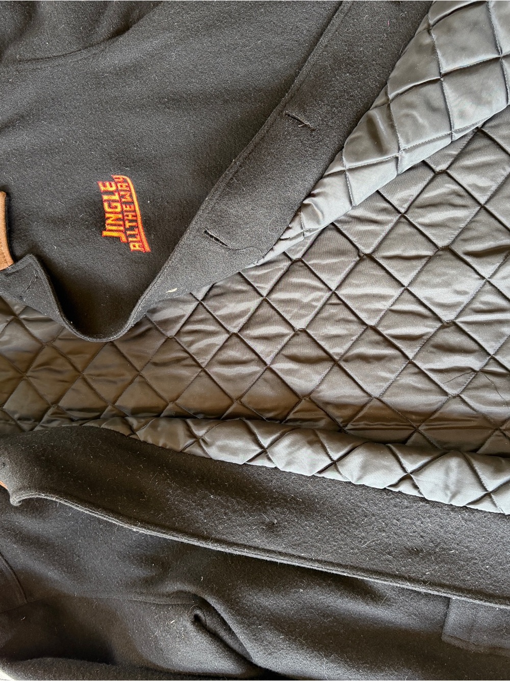 Authentic Jingle All The Way movie crew coat. Wool Men’s XXL - Picture 5 of 5